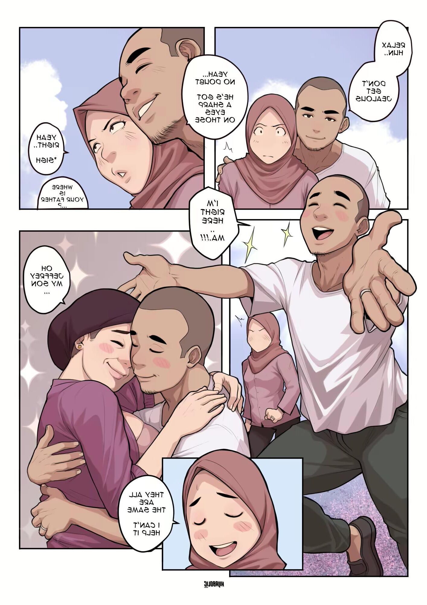 Mãe, filho e vovó hentai