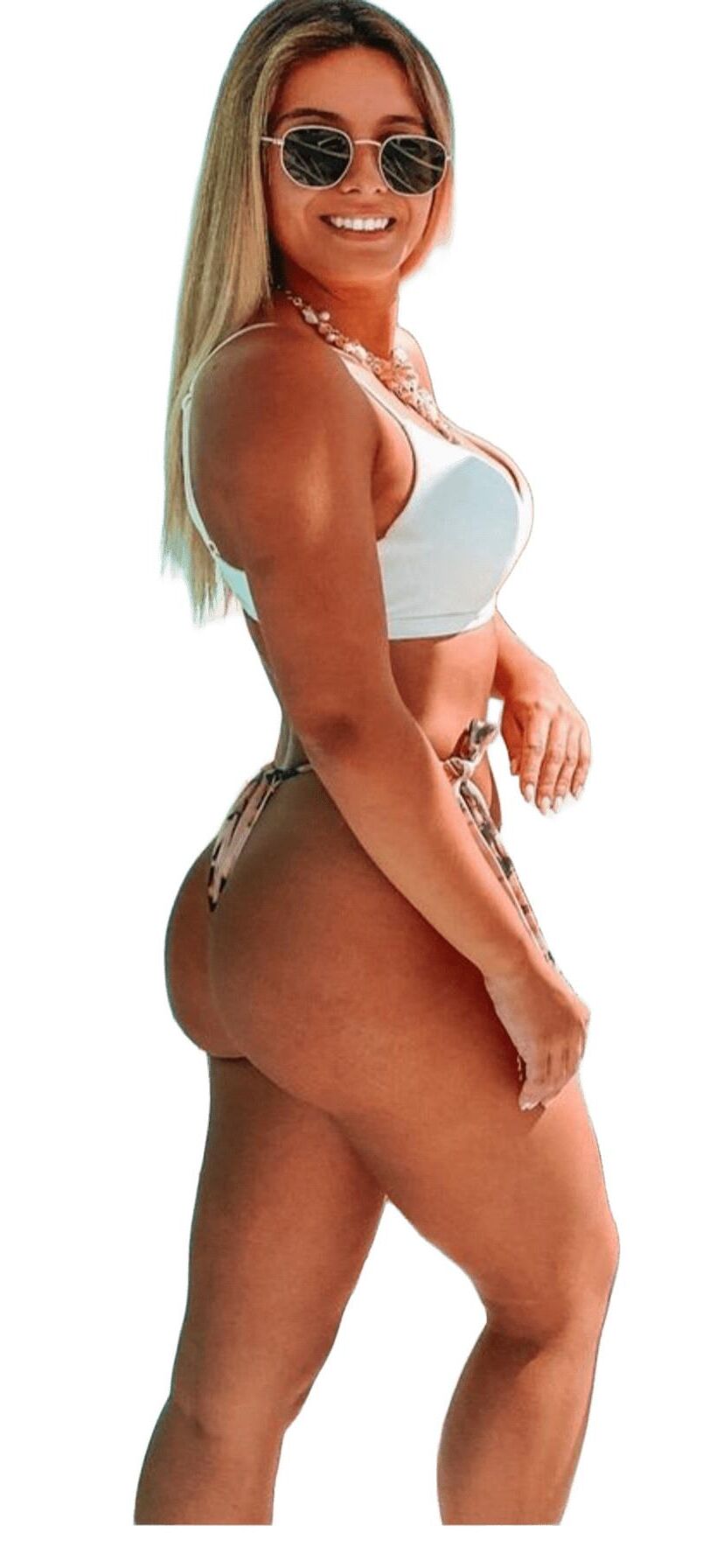 Latina Cute Big Butt Stickers 