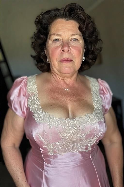 Algo sobre un vestido de seda vintage ...