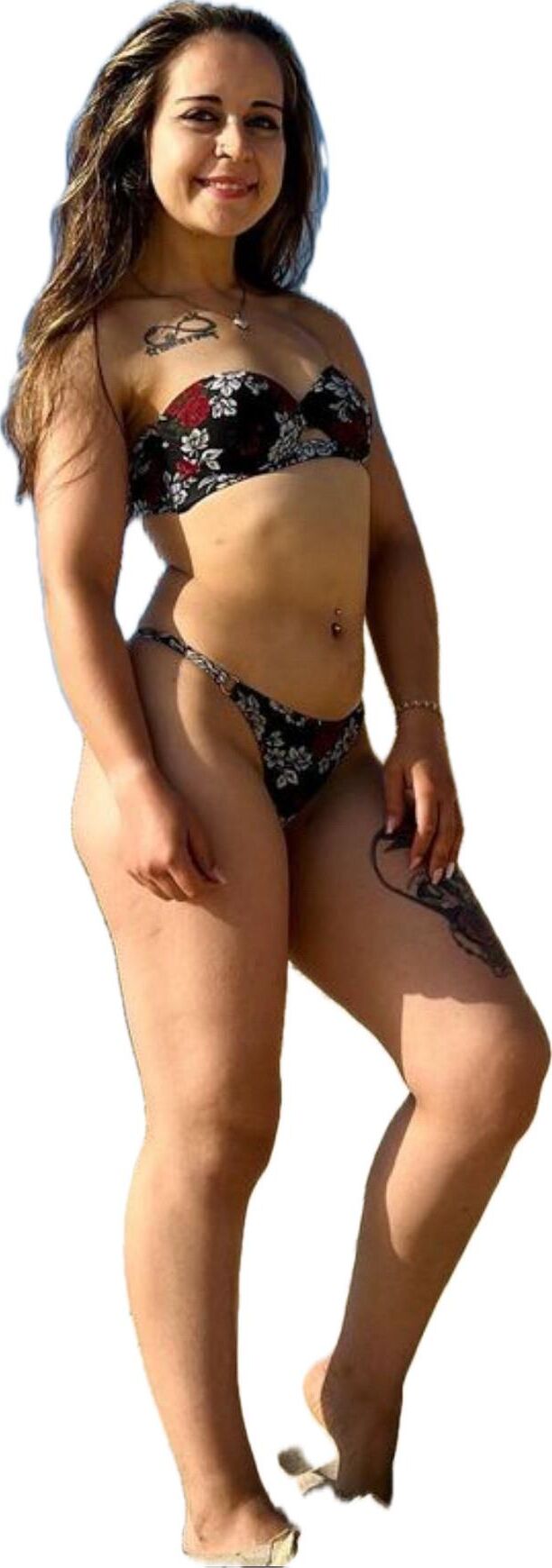 Latina Cute Big Butt Stickers 