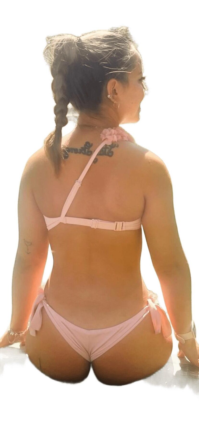 Latina Cute Big Butt Stickers 