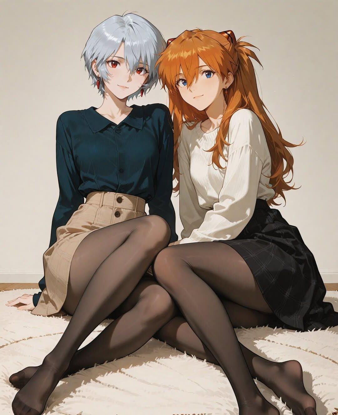 いくつかのかわいいAI/アニメの女の子
