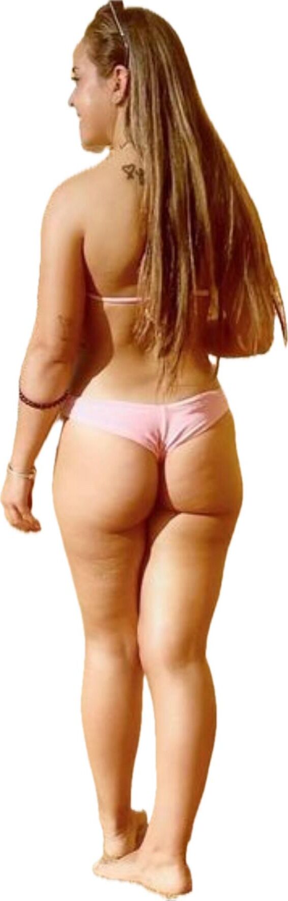 Latina Cute Big Butt Stickers 