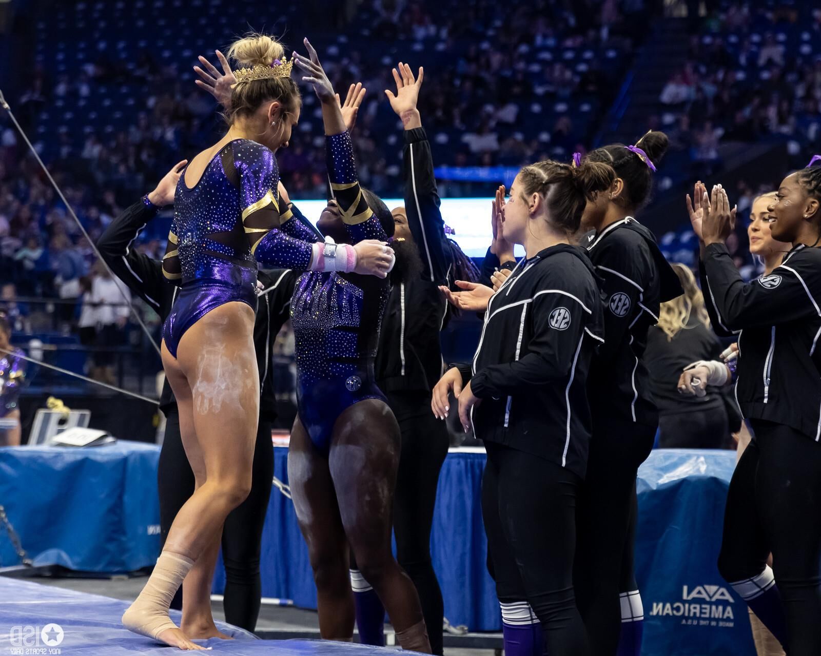 Very Hot College Gymnasts Part 