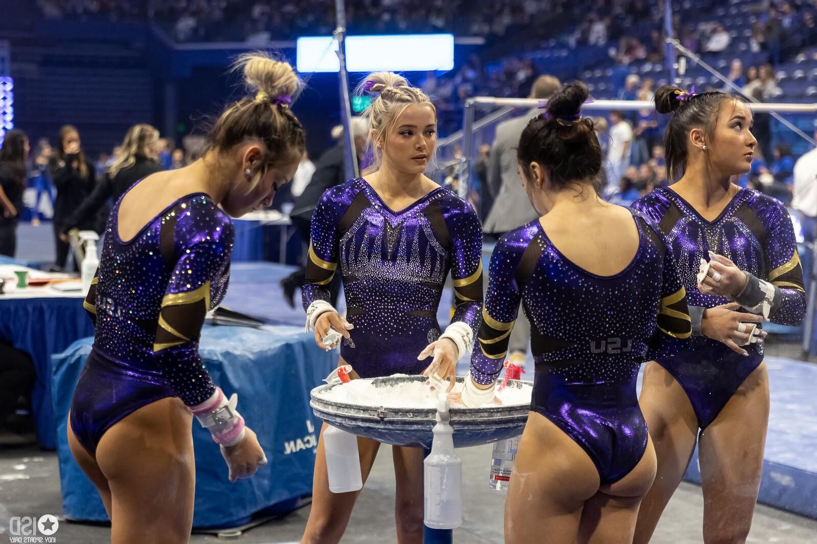 Very Hot College Gymnasts Part 