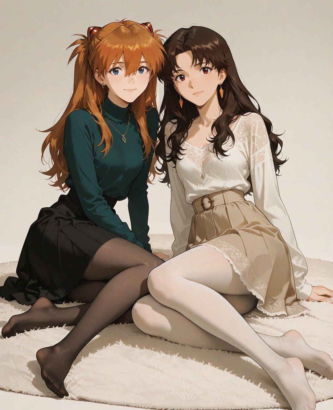 いくつかのかわいいAI/アニメの女の子