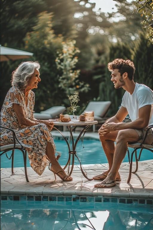 Luke pasa el verano con su "abuela" Darlene