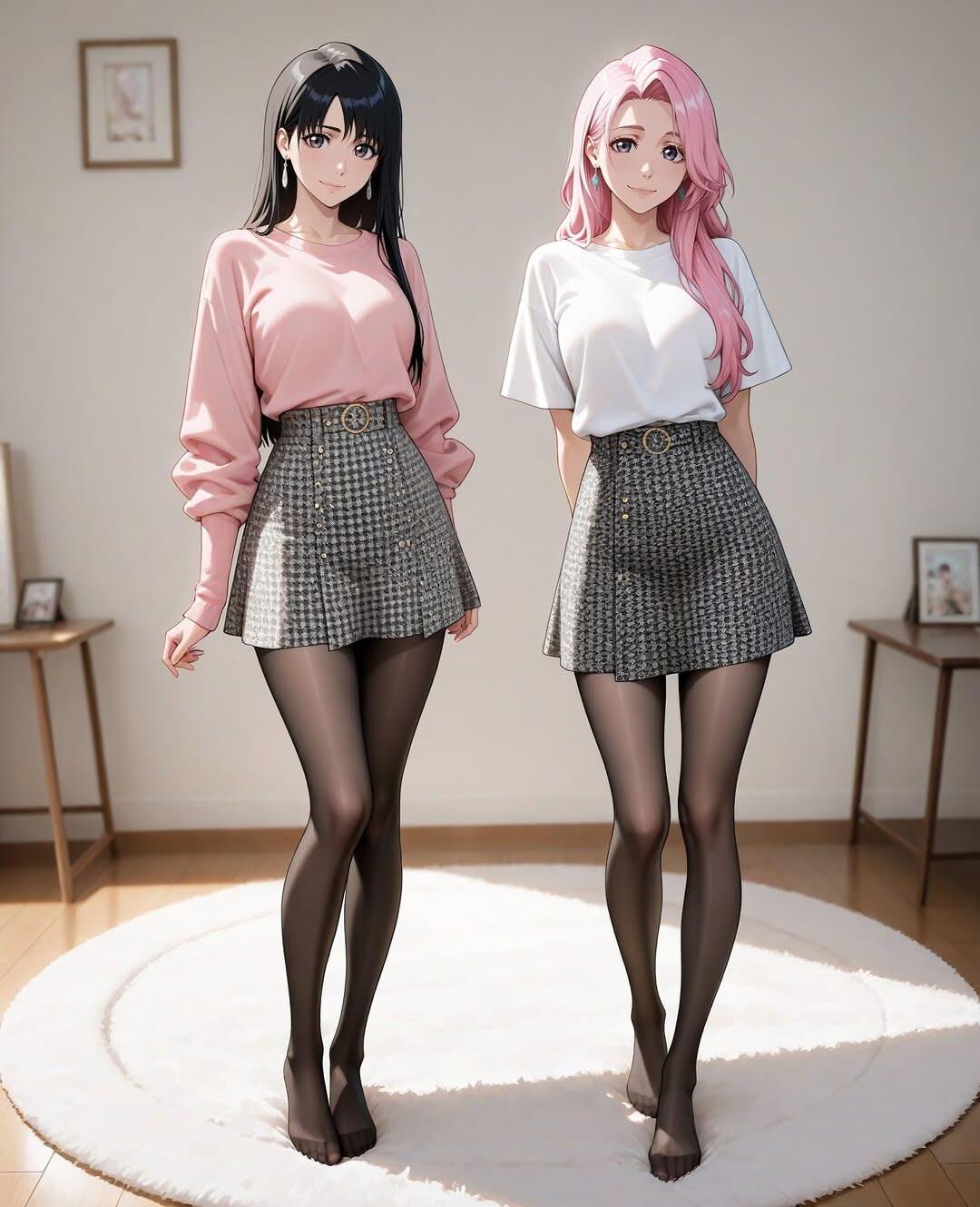 いくつかのかわいいAI/アニメの女の子