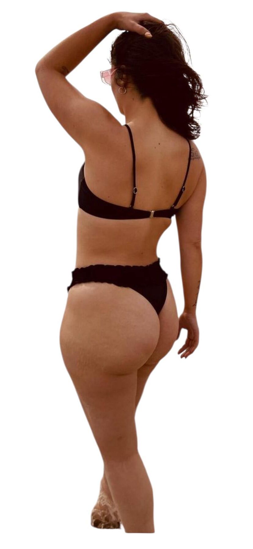 Latina Cute Big Butt Stickers 