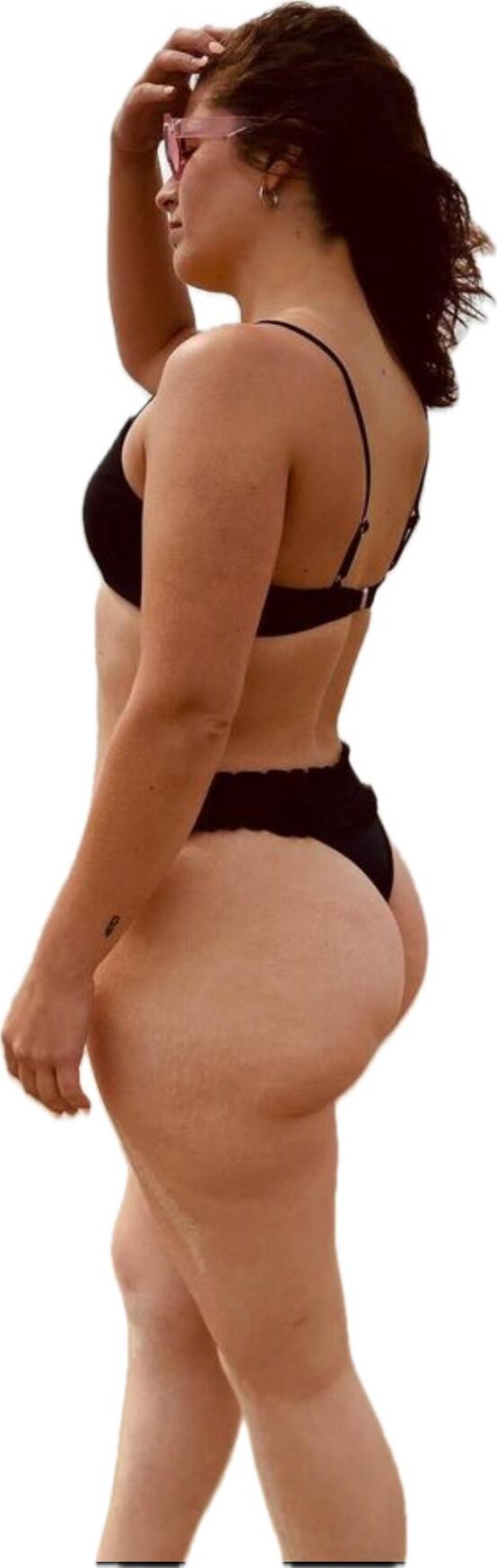 Latina Cute Big Butt Stickers 