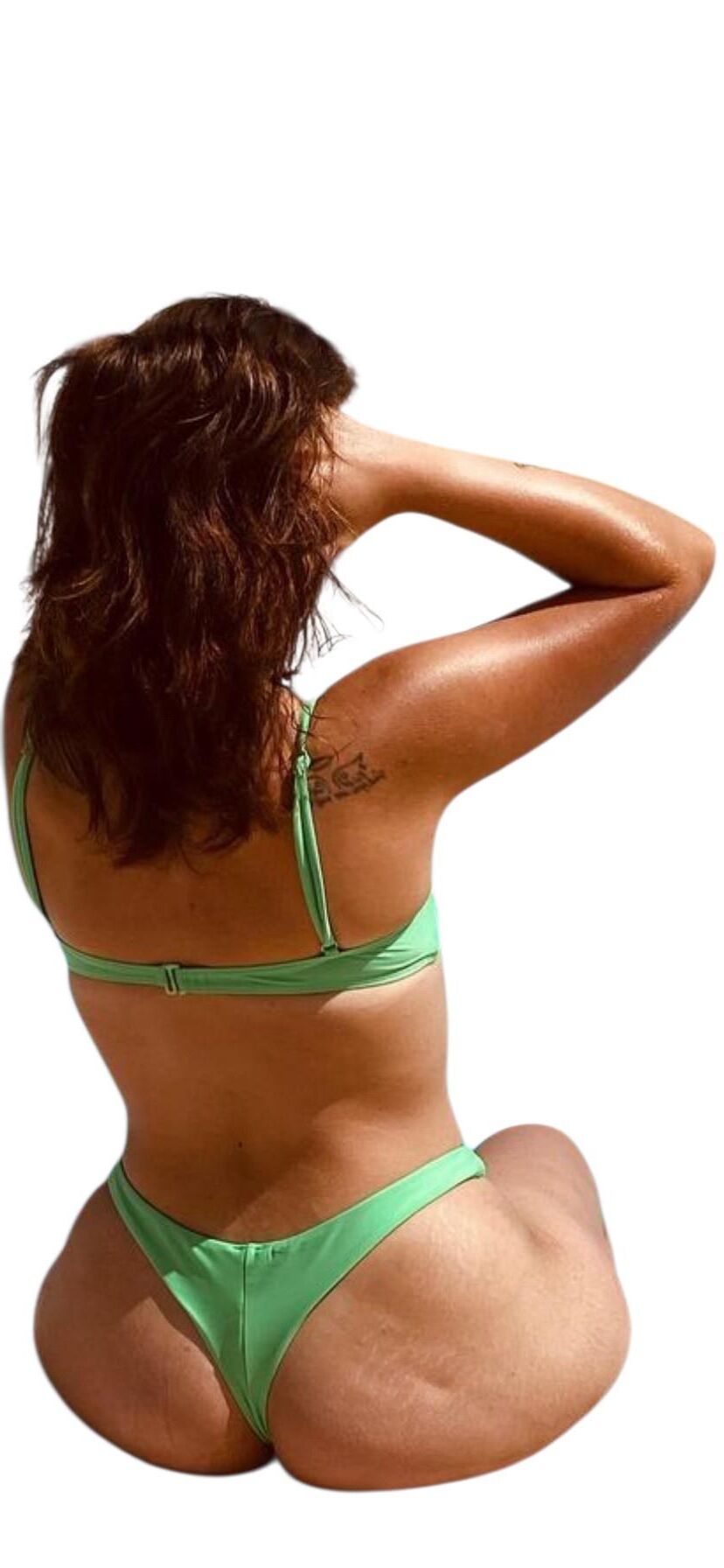 Latina Cute Big Butt Stickers 