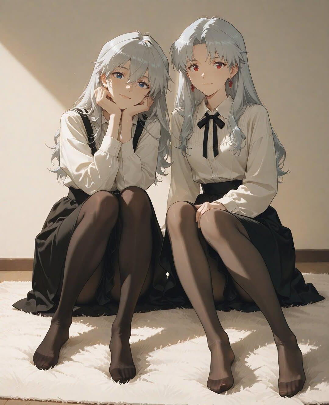 いくつかのかわいいAI/アニメの女の子