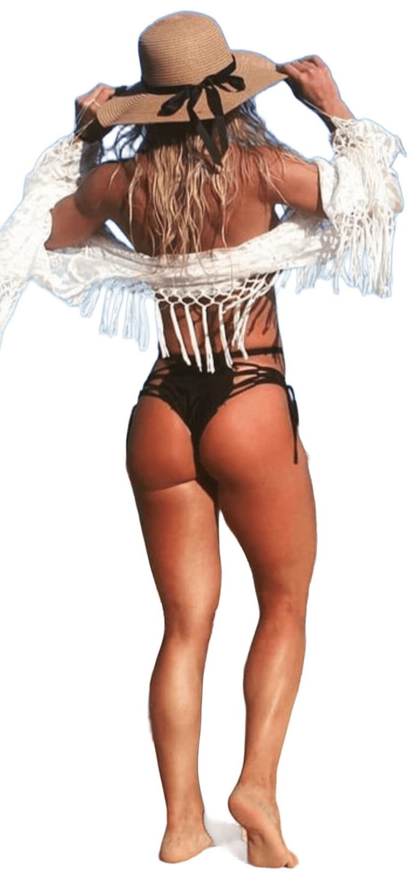 Latina Cute Big Butt Stickers 