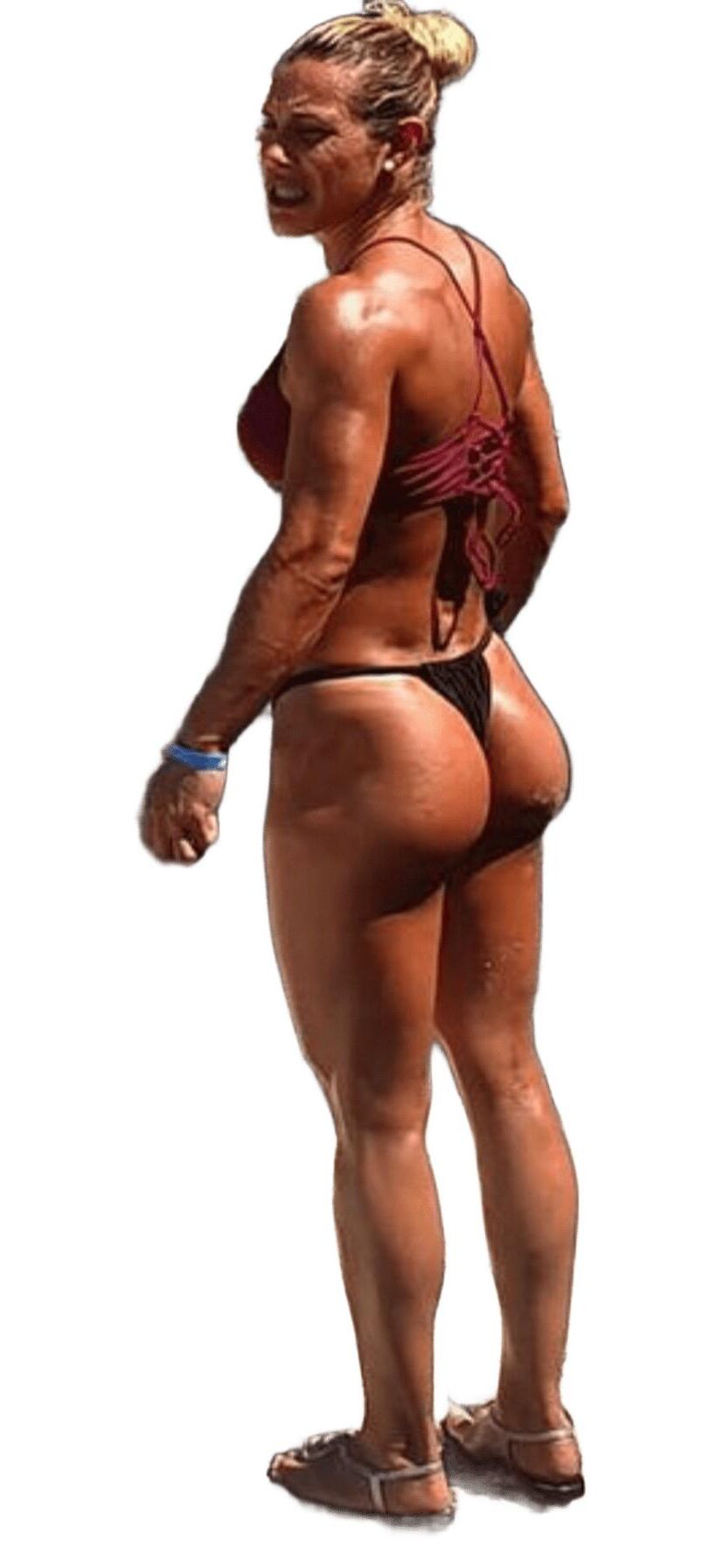 Latina Cute Big Butt Stickers 