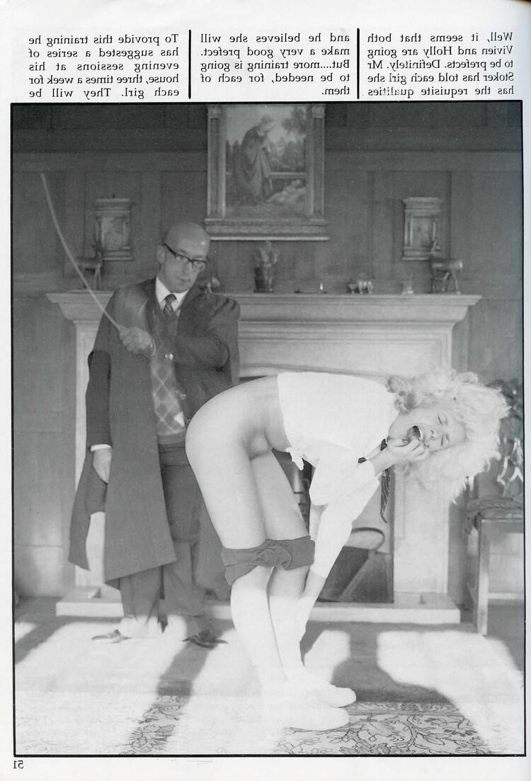Retro Spanking NB do Uniform Girls Vol Issue