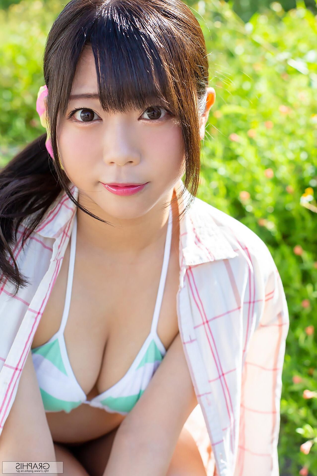 Miharu USAグラフィスガルは1つのda Full