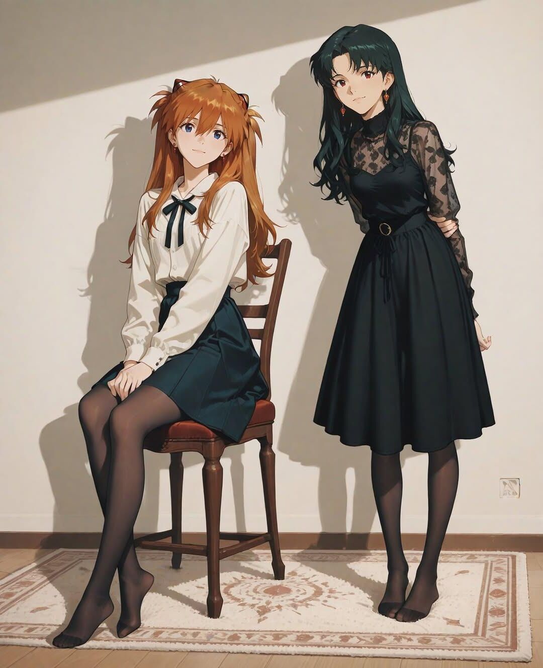 いくつかのかわいいAI/アニメの女の子