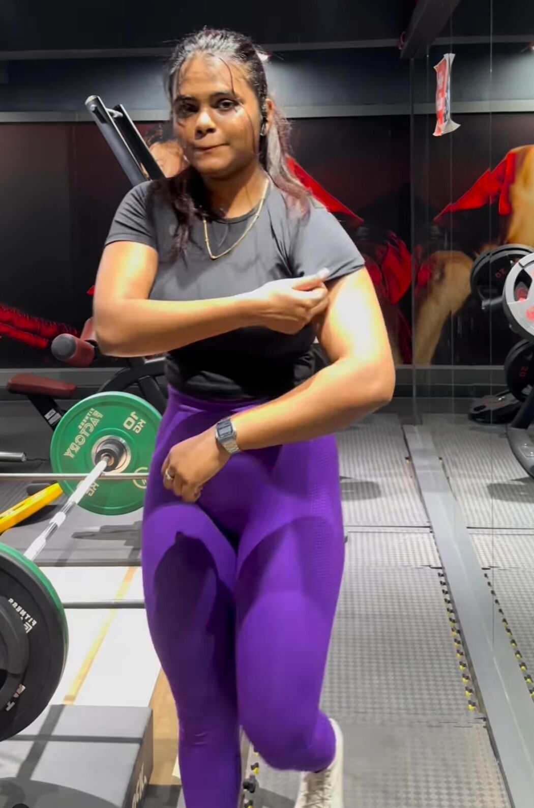 Thikki Purple Bottoms