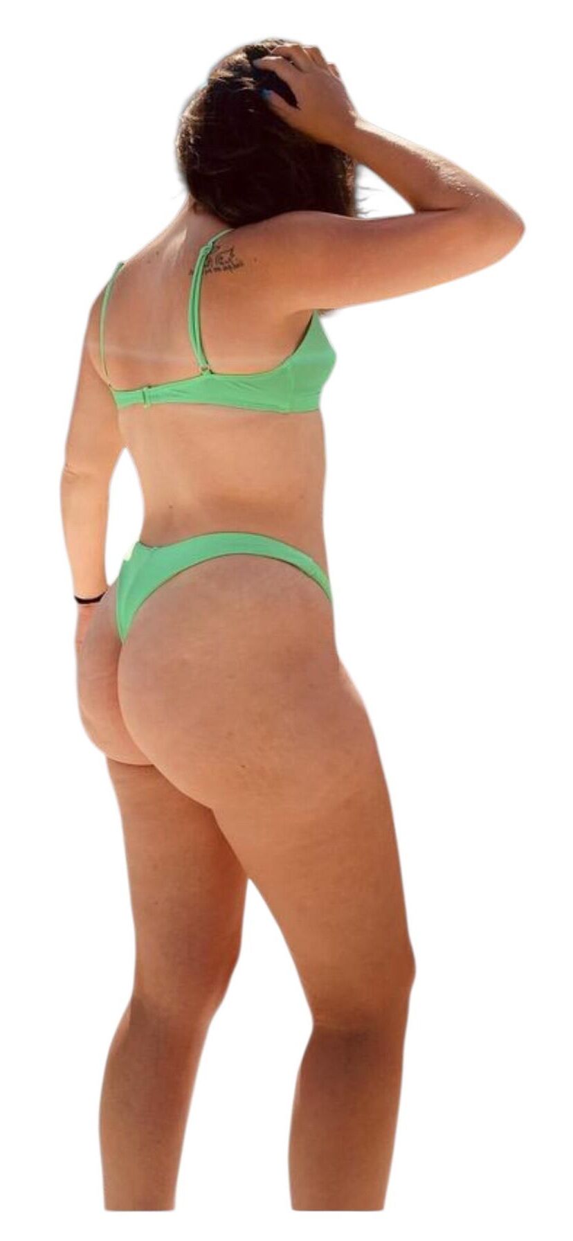 Latina Cute Big Butt Stickers 