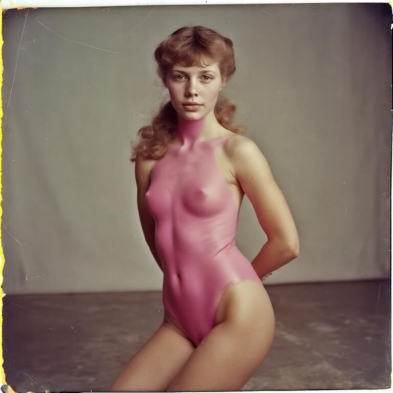Ballerine de bodypaint