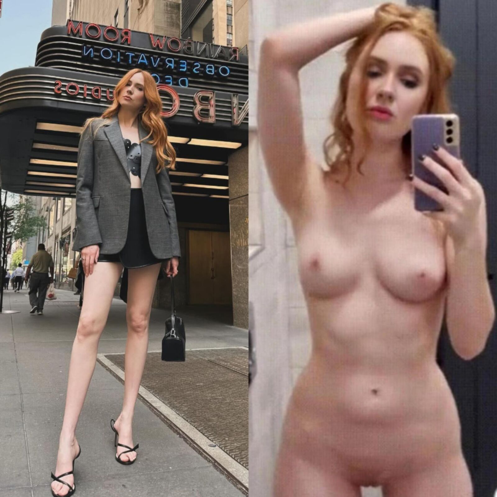 Galerie habillée non habillée