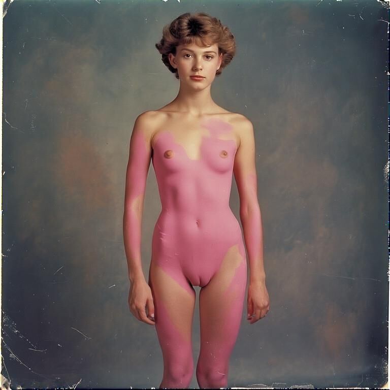 Ballerine de bodypaint