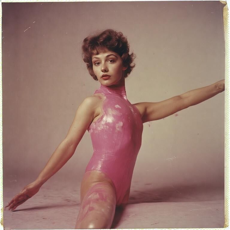 Ballerine de bodypaint