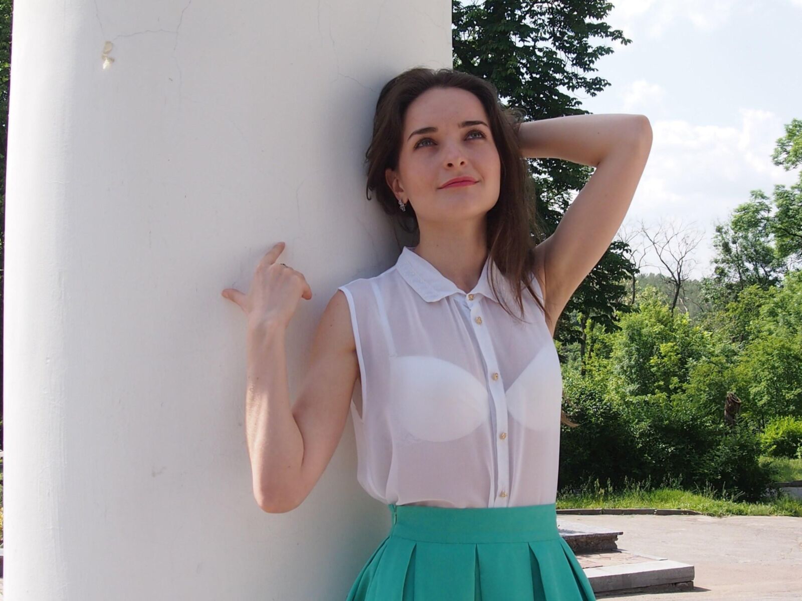 Fille au hasard