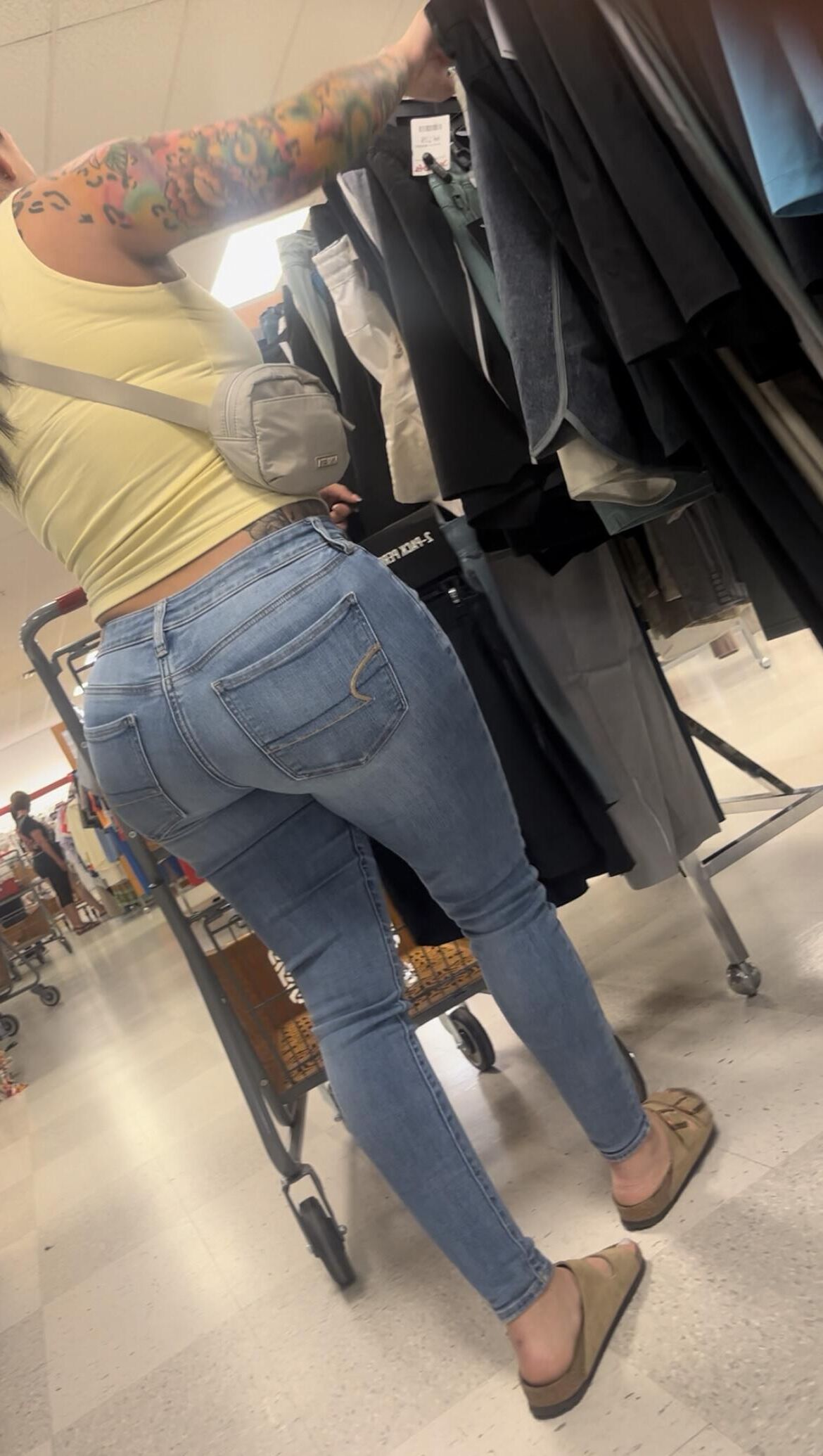 Candid Pawgs enge Jeans und Hosen