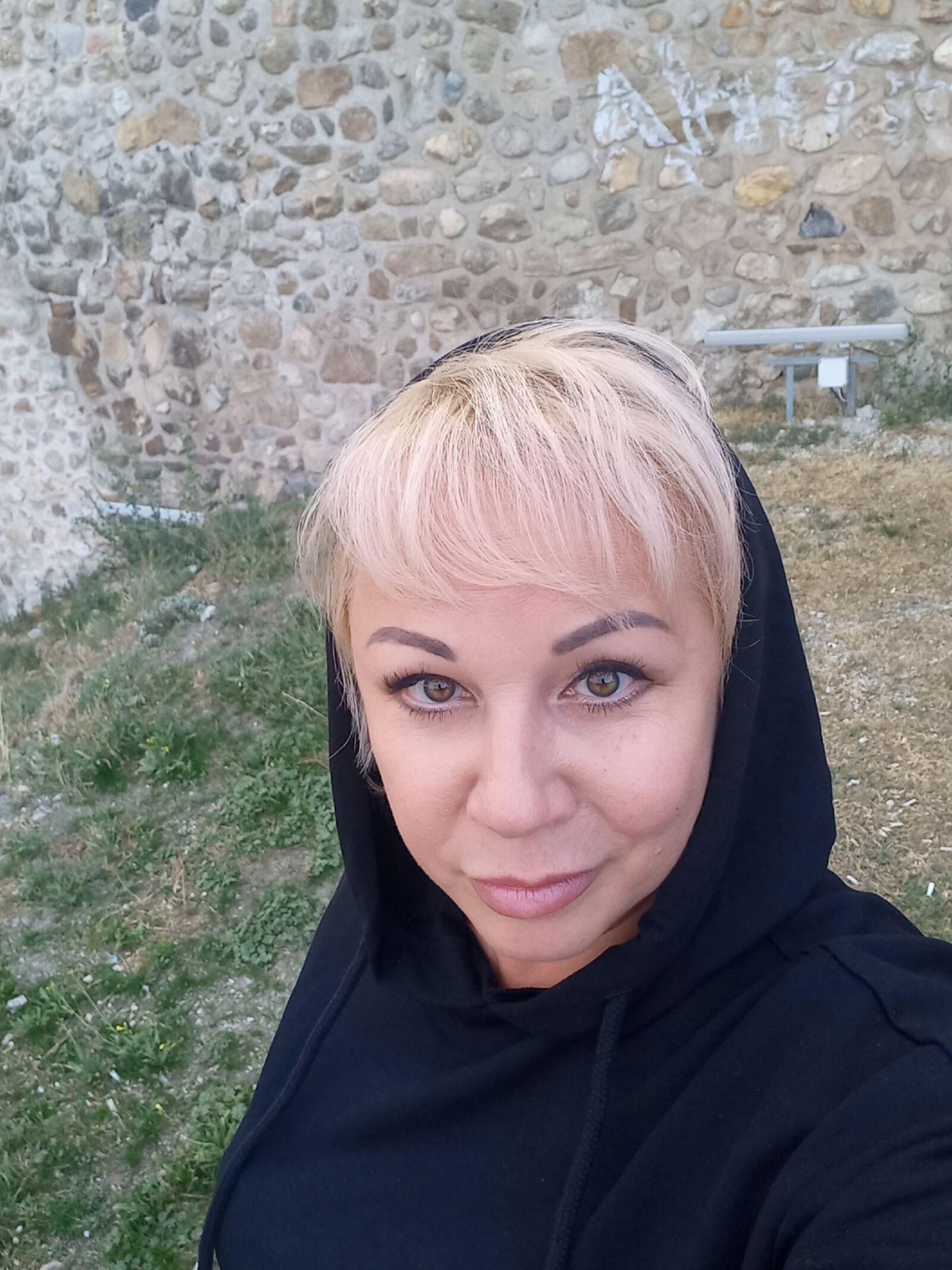 Blonde russe mature Guzel de Kazan a donné le spectacle
