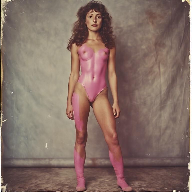 Ballerine de bodypaint