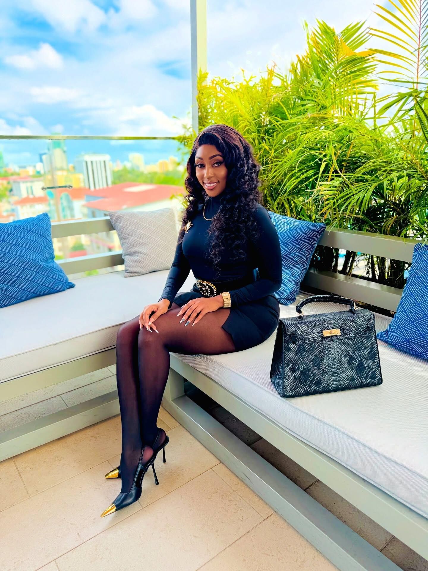 Pantyhose Beauties d'ébène