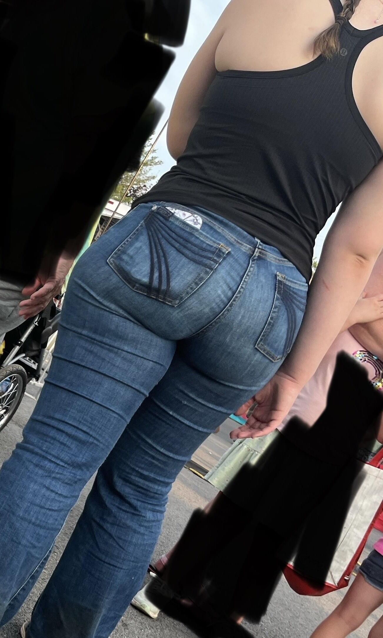 Candid Pawgs enge Jeans und Hosen