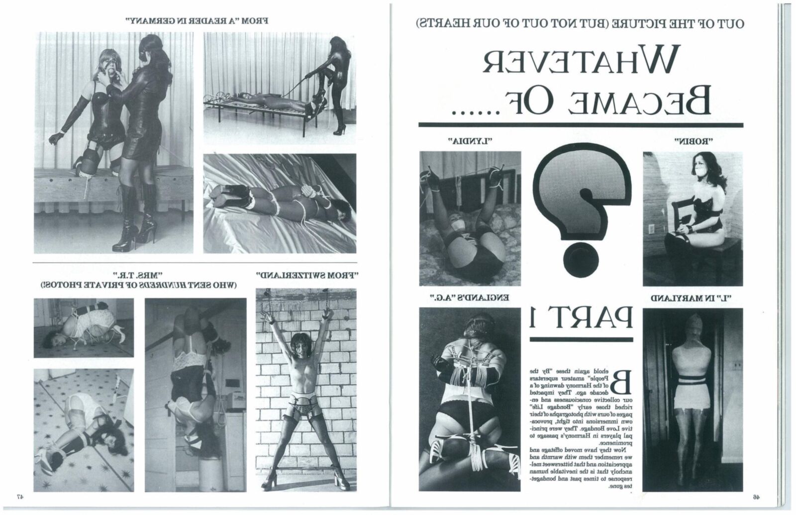 Bondage Life No (retro magazine scan)