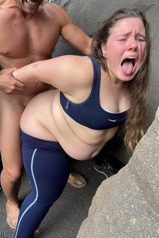 Beim Joggen genommen