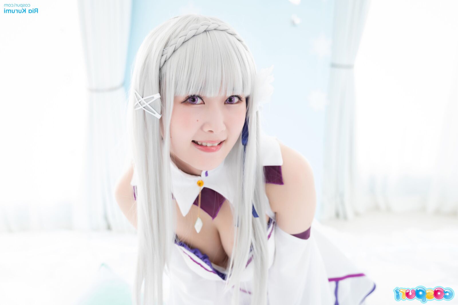 日本のヌードコスプレRia Kurumi Emilia
