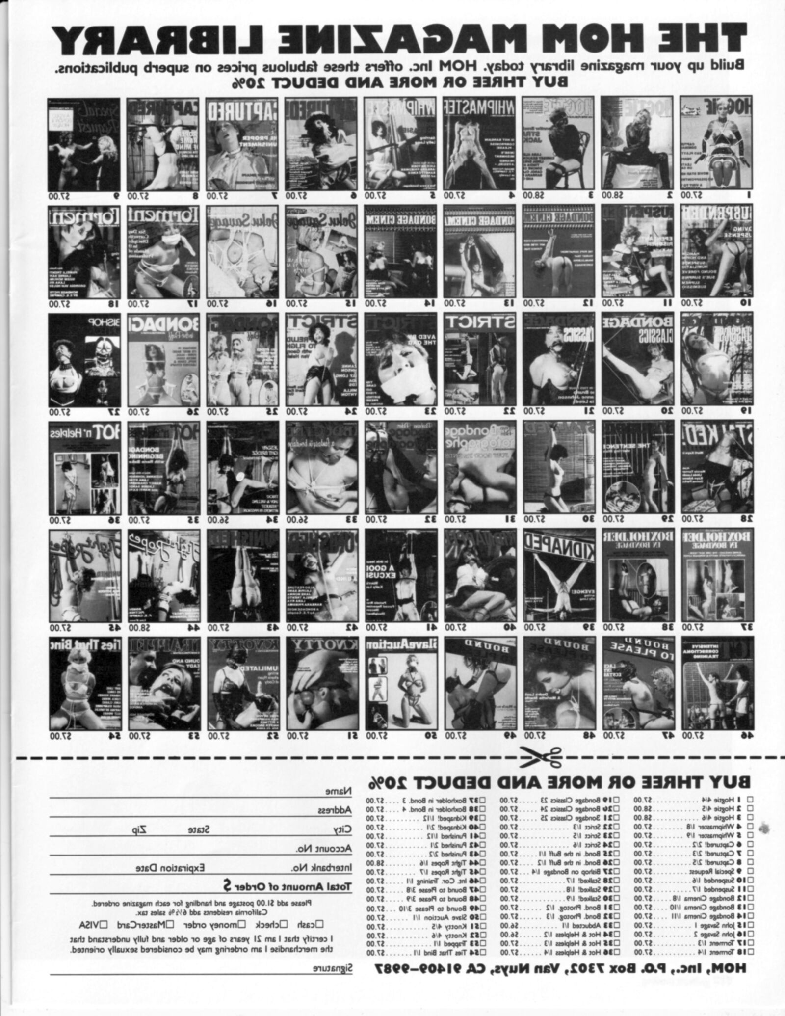 Revista de Bondage vintage agora querida