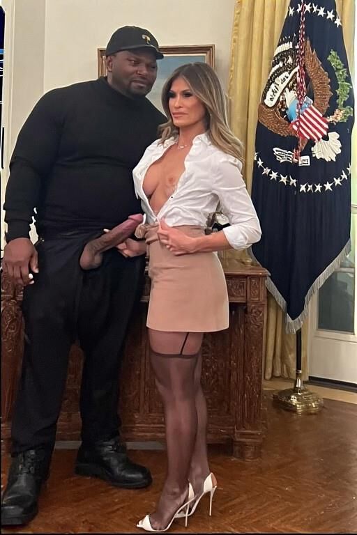 Melania trump bbc Queen