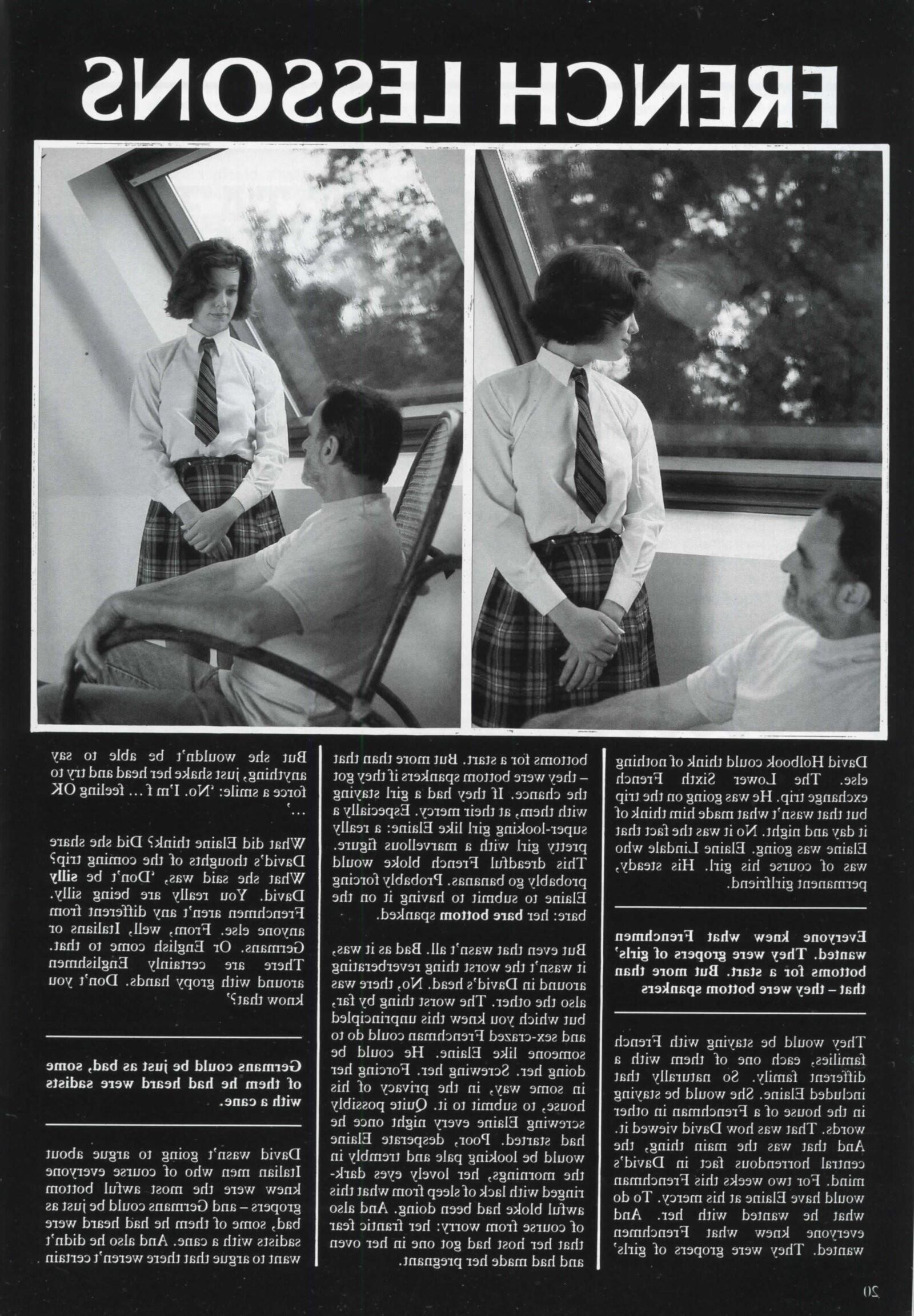 Retro Spanking Uniform Girls Problem (vollständig)