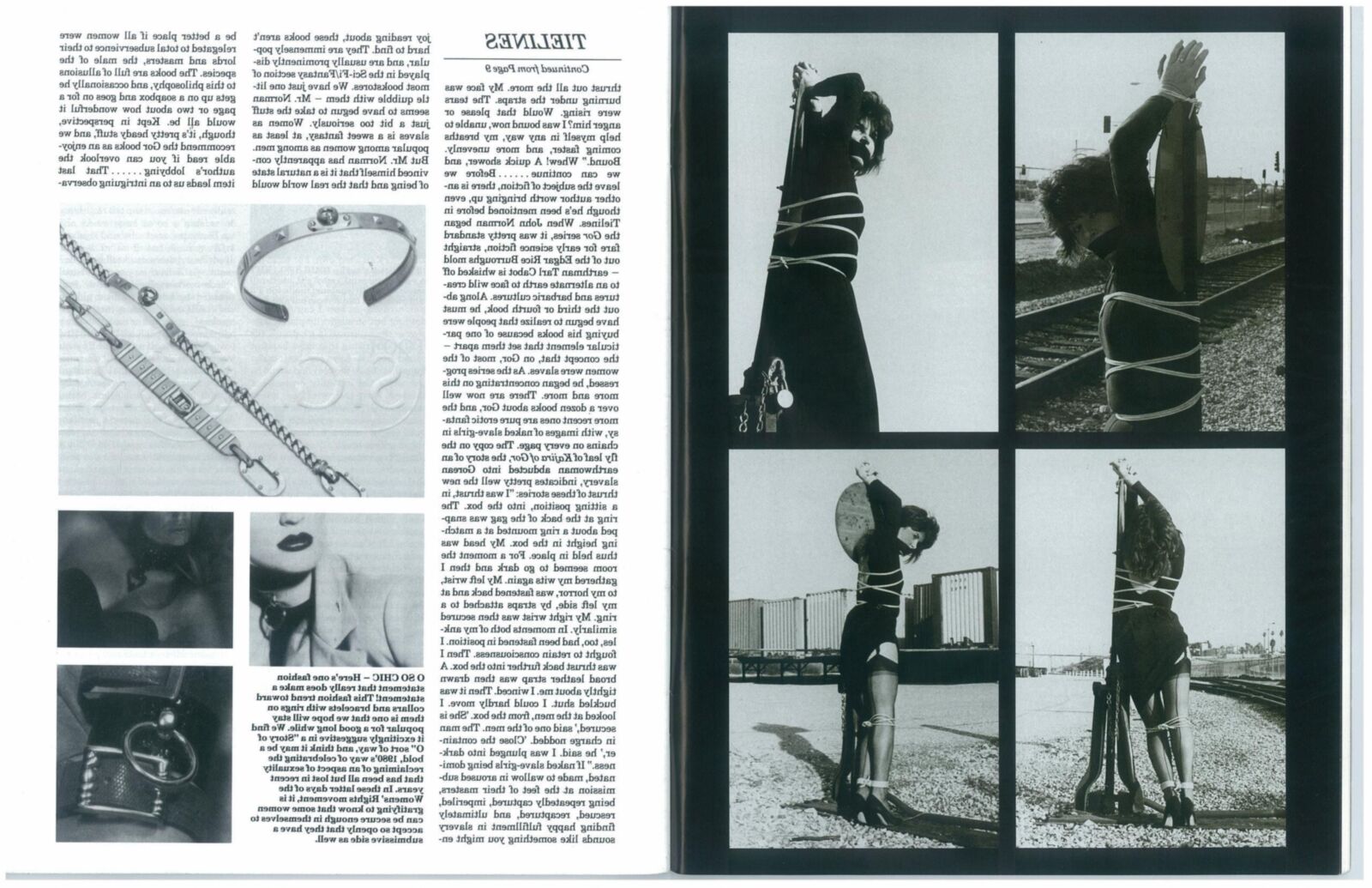 Bondage Life No (retro magazine scan)