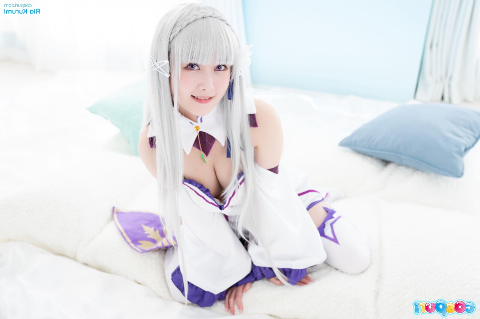 日本のヌードコスプレRia Kurumi Emilia