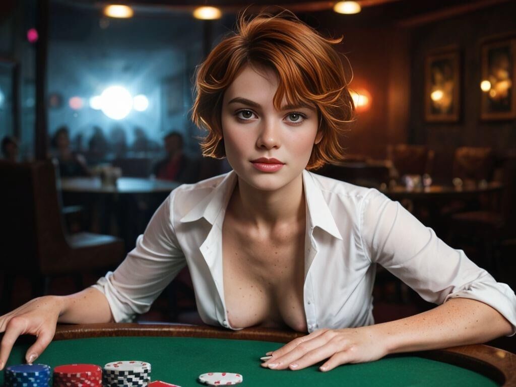 Белая рубашка покерное лицо ....