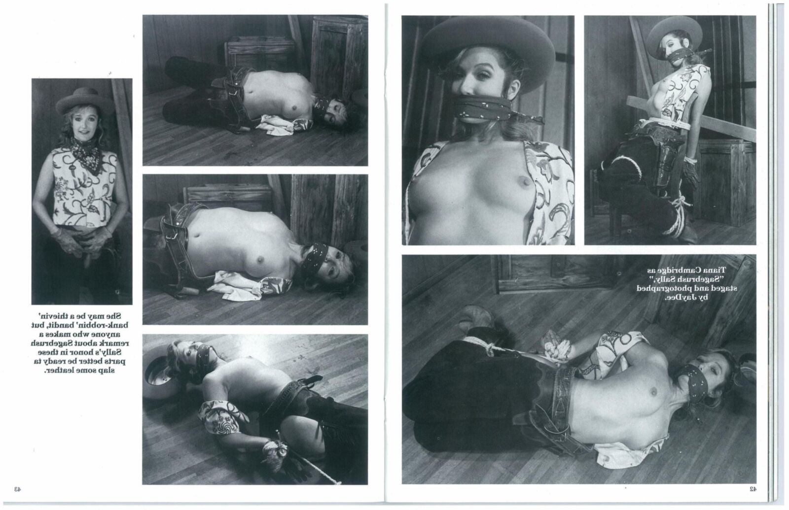 Bondage Life No (retro magazine scan)