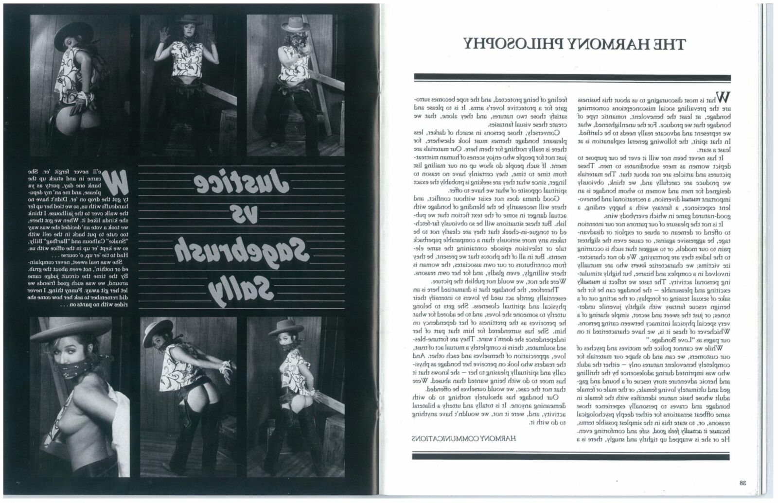 Bondage Life No (retro magazine scan)