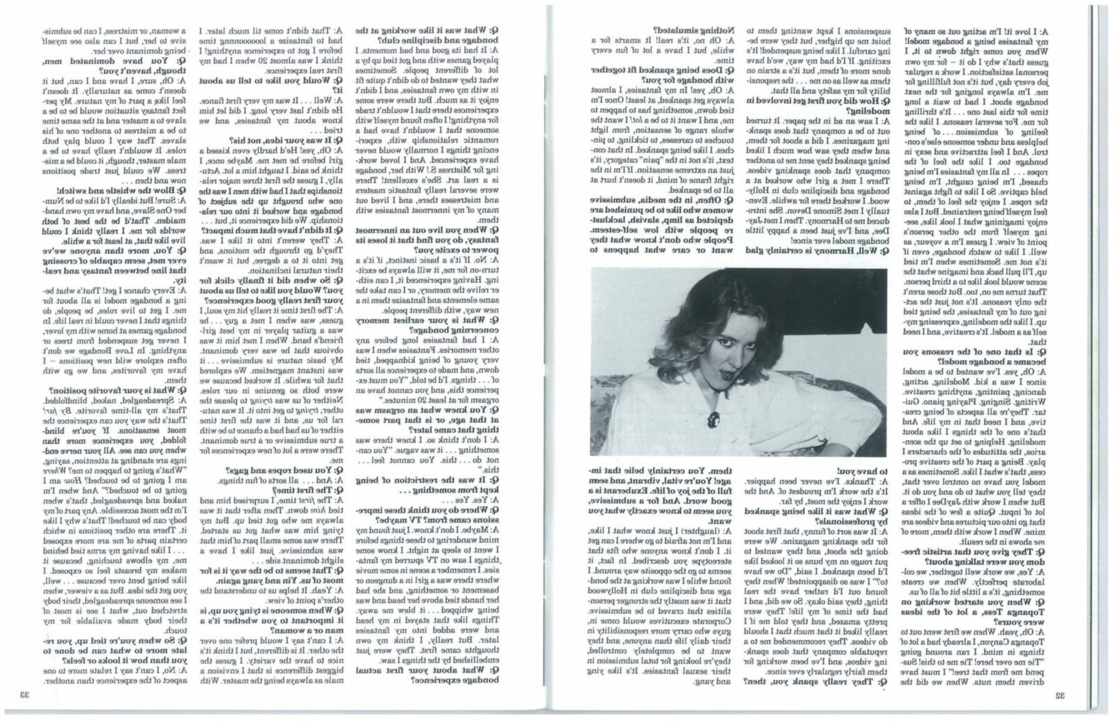 Bondage Life No (retro magazine scan)