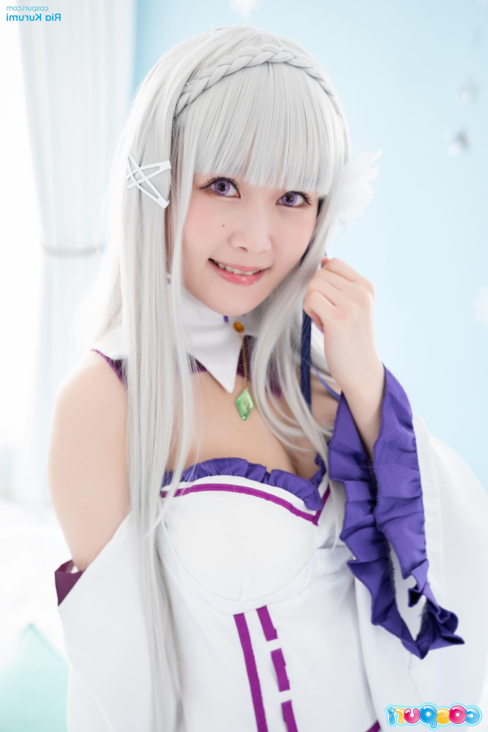 日本のヌードコスプレRia Kurumi Emilia