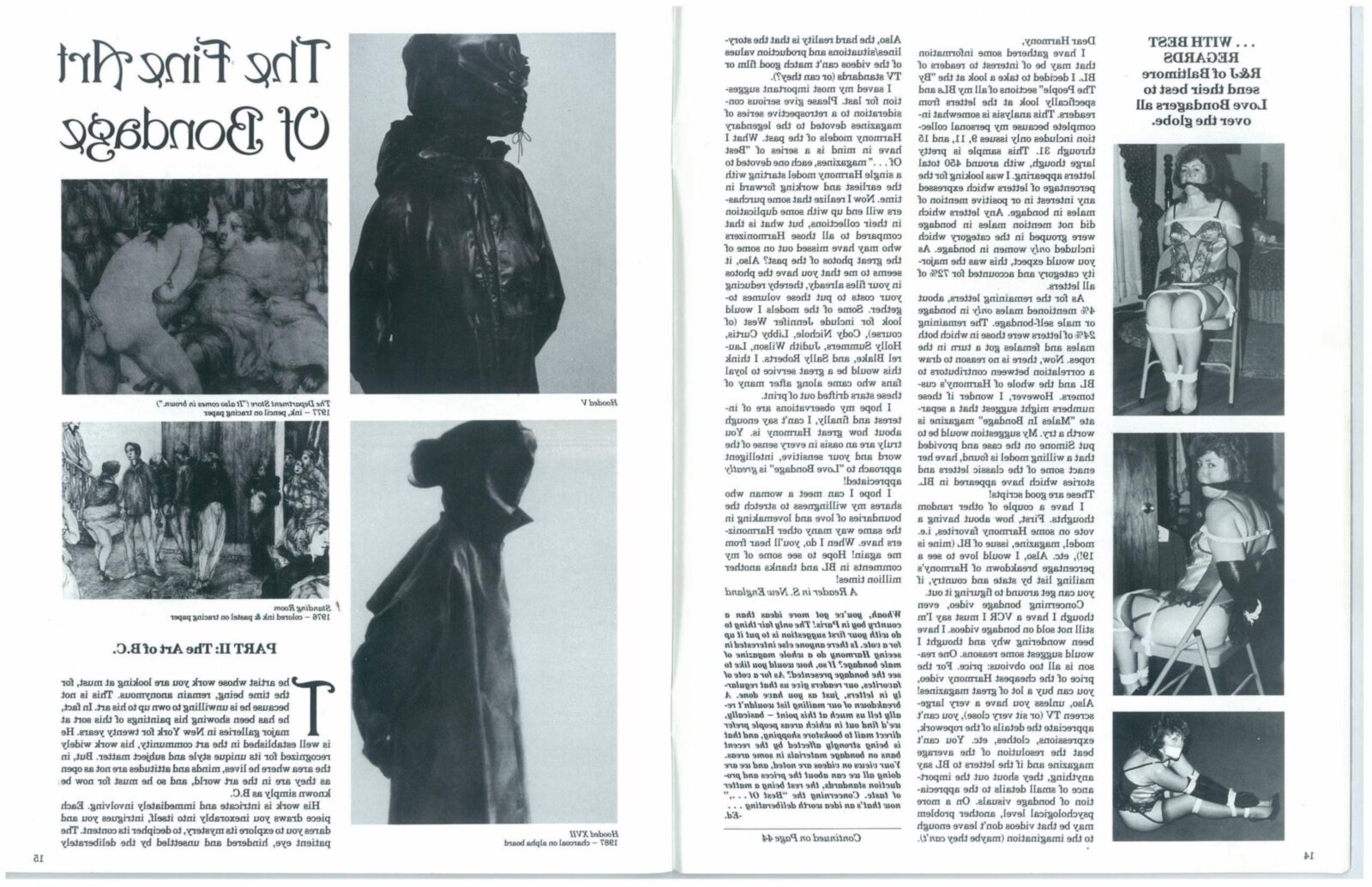 Bondage Life No (retro magazine scan)