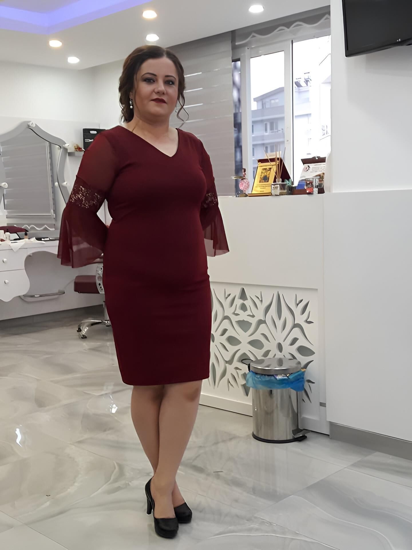 Türkische reife Dame Bild