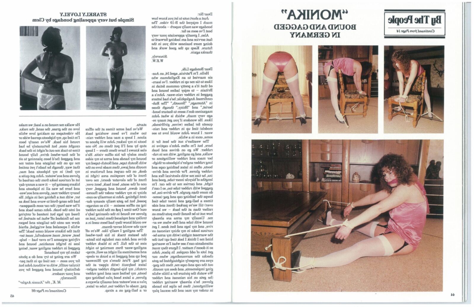 Bondage Life No (retro magazine scan)