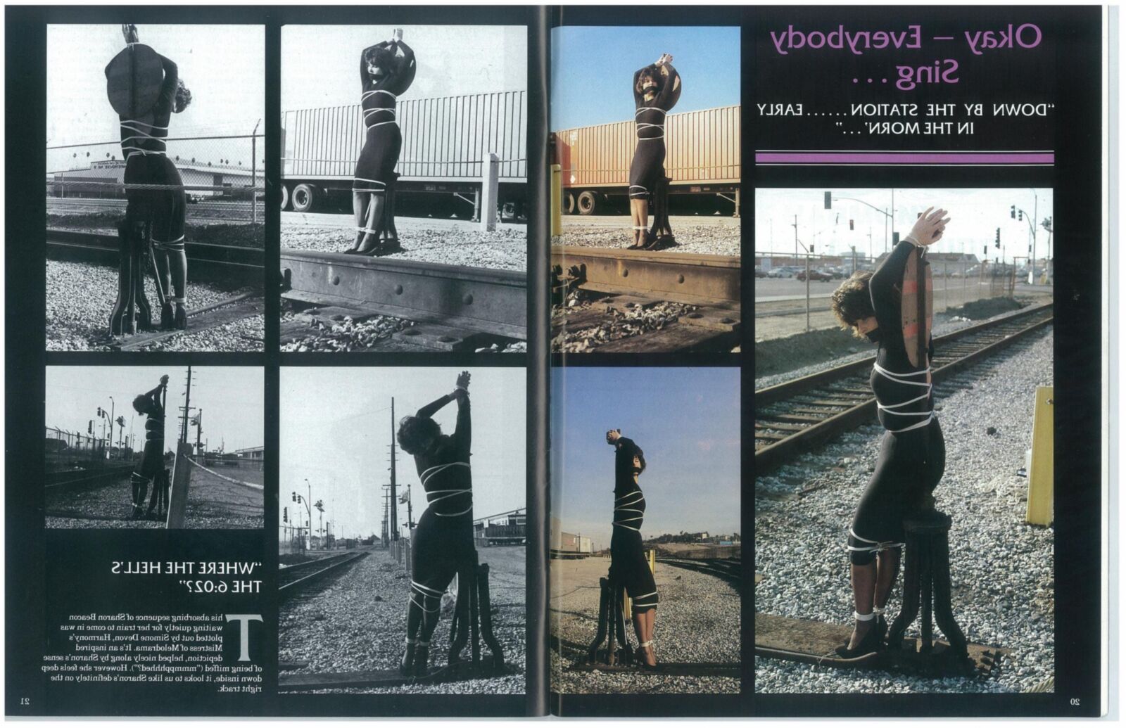 Bondage Life No (retro magazine scan)